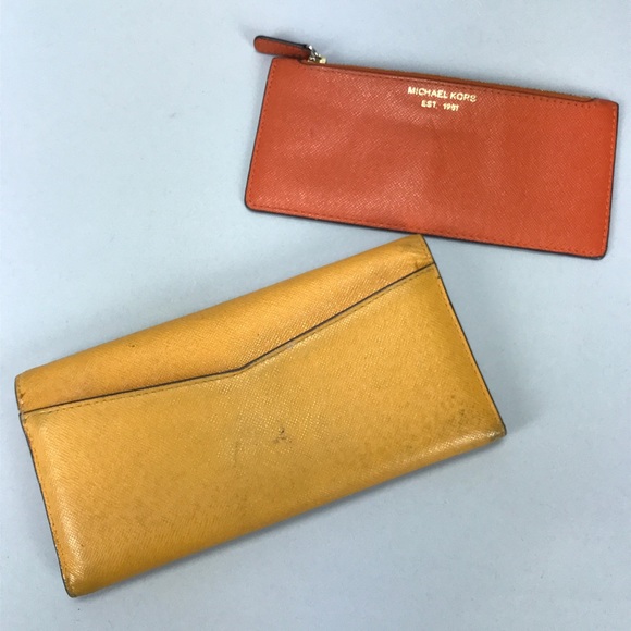 MICHAEL KORS Saffiano Colorblock Cc Snap Wallet - Picture 2 of 8